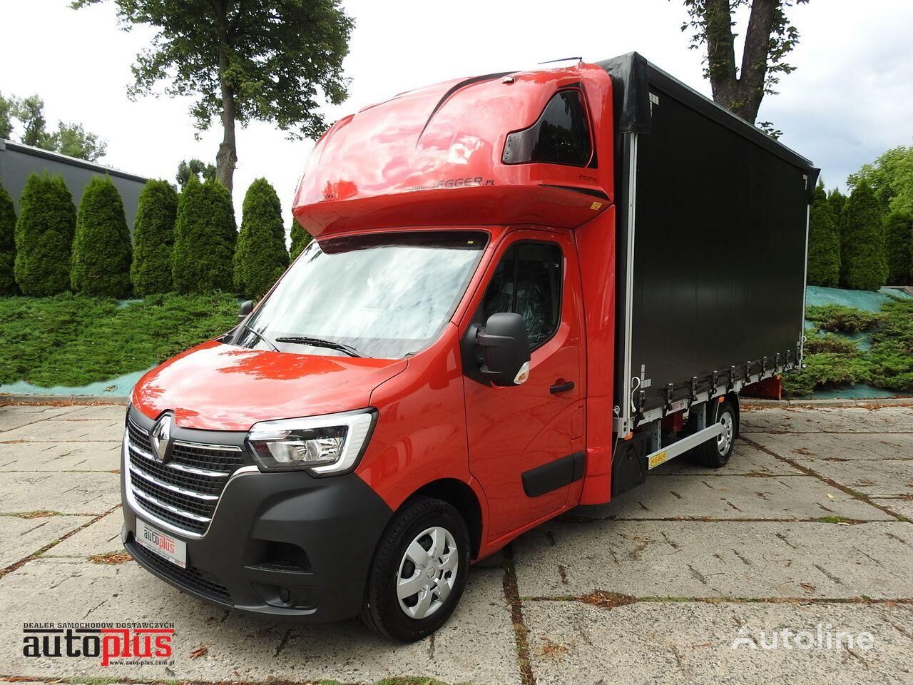 camion cu prelata < 3.5t Renault MASTER NOWY PLANDEKA 10 PALET WEBASTO KLIMATYZACJA TEMPOMAT LEDY